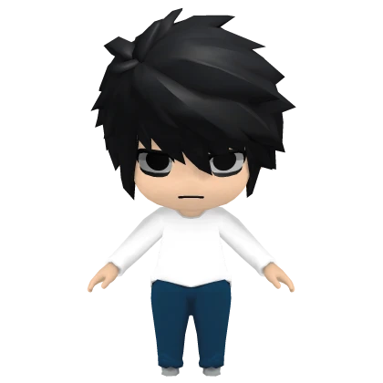 L Lawliet Plush Death Note | Roblox Item - Rolimon's