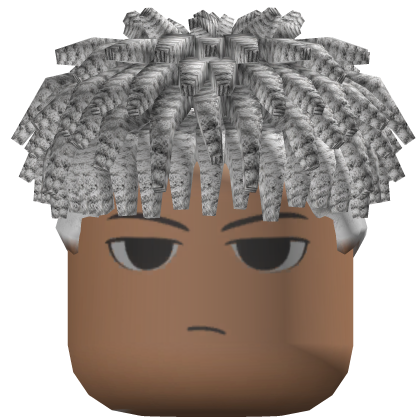 Short Curly Twists Hair (Silver)