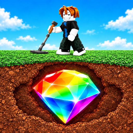 ⛏️Dig to Treasure Roblox game