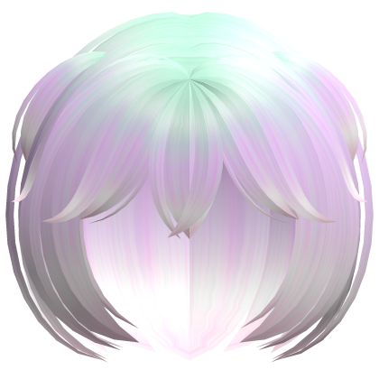 pastel goth fluffy cutecore moe bob hair