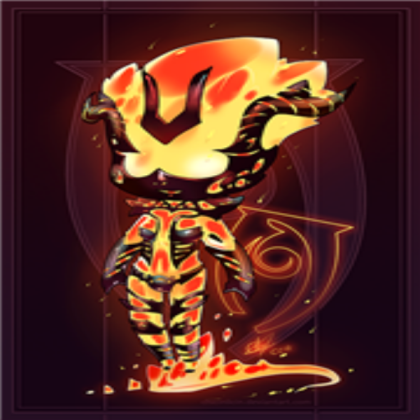 chibi flame atronach Roblox decal