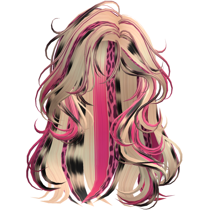 Lucious Elegant Princess Waves Pink&Blonde