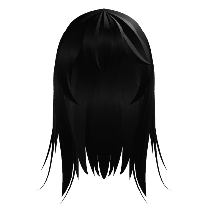 Black Messy Hair