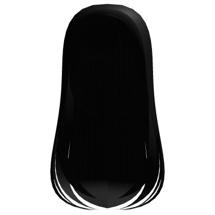 long princess hair black