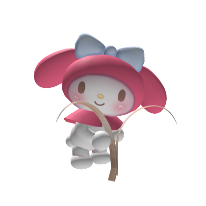 ♡ cute my melody sanrio pulling hair in blonde Roblox item