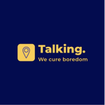 Talking.