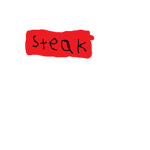 we eat steak