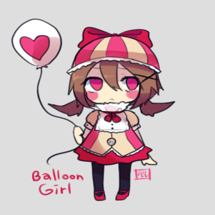Balloon Girl Roblox decal