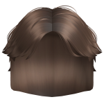 Cute Curtain Bangs (Light Brown)