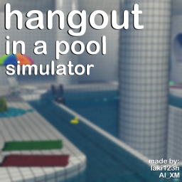 hangout in a pool