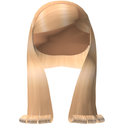 Long Side Swoop w/ Flipped Ends (Blonde) Roblox item