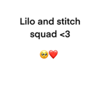 Lilo and stitch squad <3