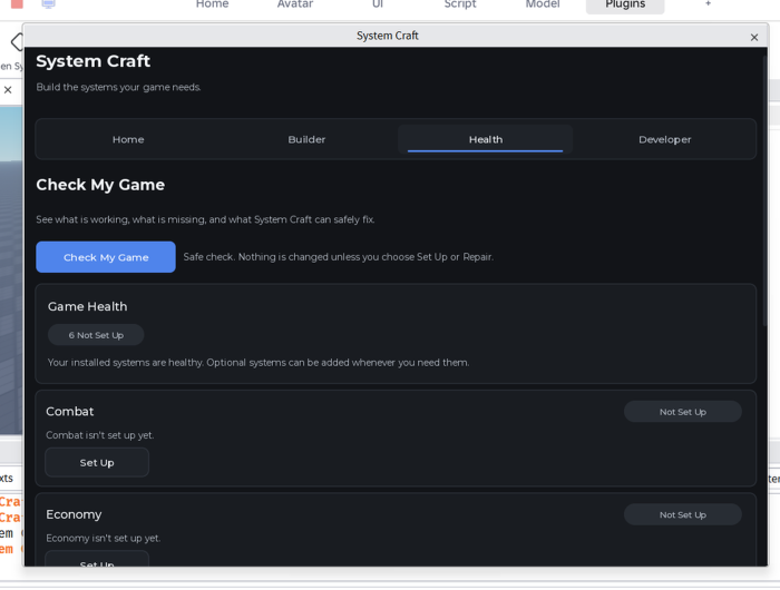 System Craft preview 3