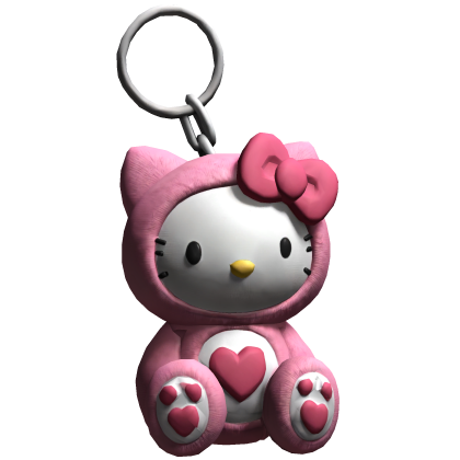 Cutesy Hello Kitty Keychain