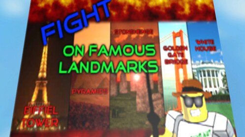 Swordfight on Famous Landmarks