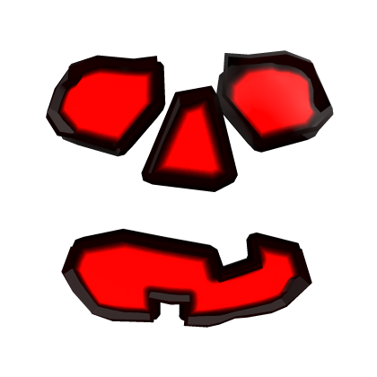 [EMISSIVE] Red Glowing Classic Pumpkin Face
