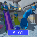ICE SLIDE POLICE PRISON RUN! (Obby)