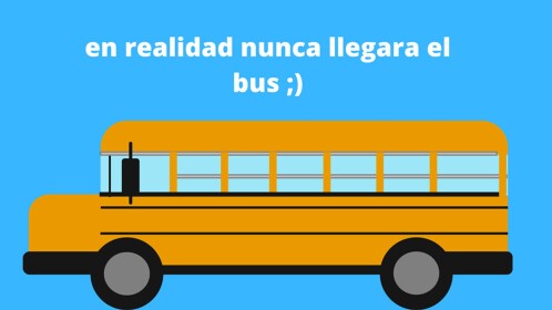 Waiting for the bus (BETA)