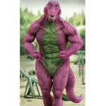 Barney is cute