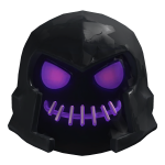 Holographic Purple Scar Face Helmet