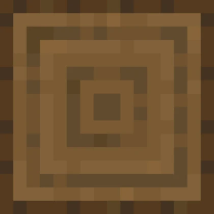 Minecraft textures: Spruce Log top