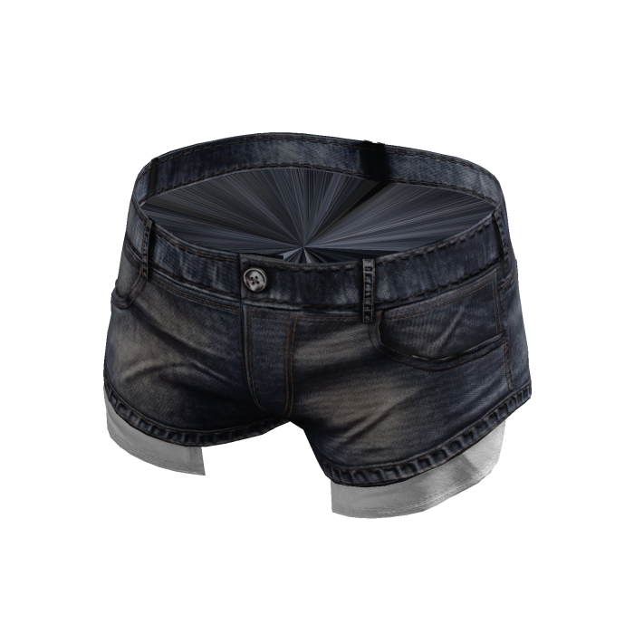 Dark Denim Shorts