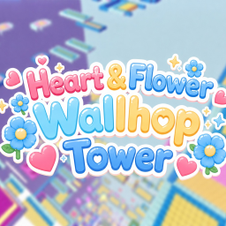 Heart & Flower Wallhop Tower