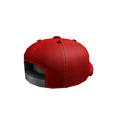 Red baseball cap roblox hot sale