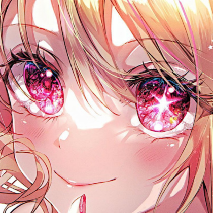 Kawaii | Aesthetic | Pink eyes | Anime Roblox decal