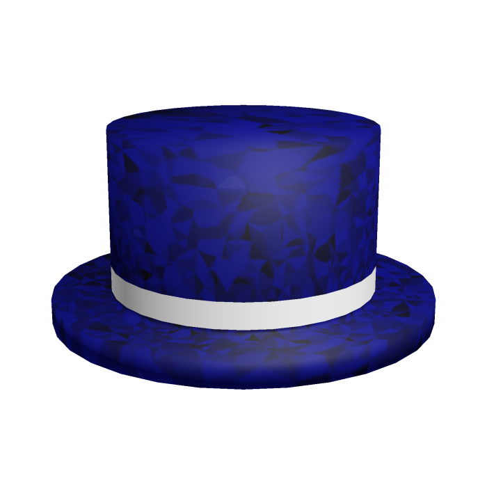 Midnight Blue Sparkle Time Classic Top Hat