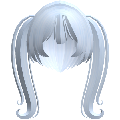 ☆ Kawaii Long Swirly Pigtails in Blue ☆ Roblox item