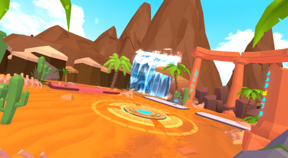 Stylized Low-Poly Simulator Biomes Pack preview 5