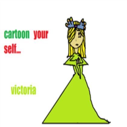 cartoon your self victoria Roblox decal