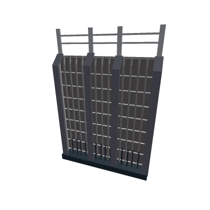 15 stud wide Segmented wall.