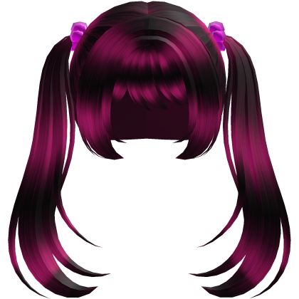 Black Pink Dollie Twin Tails Roblox item