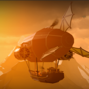 Steampunk blimp [showcase]