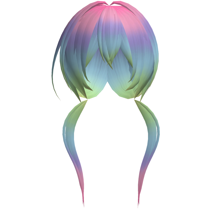 Rainbow Niche Horror Protagonist Pigtails 9.  