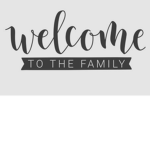 Welcome to the family!