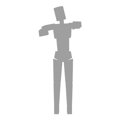 cute zombie pose halloween profile idle