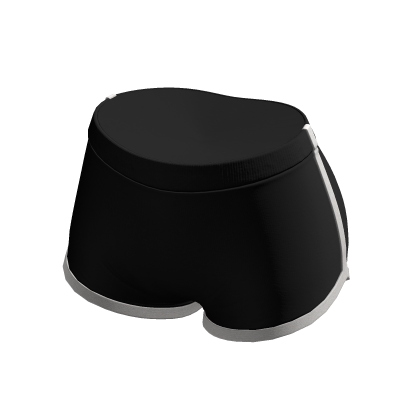 ℛ Classic Baddie Gym Shorts - Black thumbnail