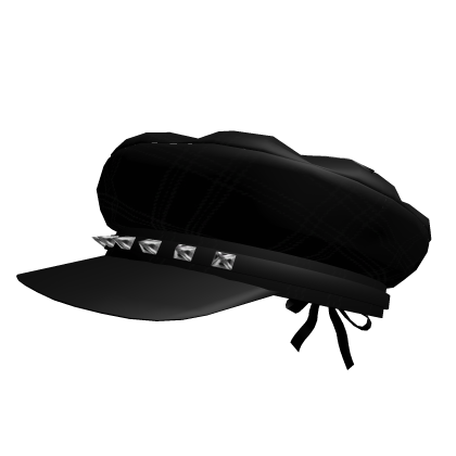 Plaid Goth Newspaper boy Hat