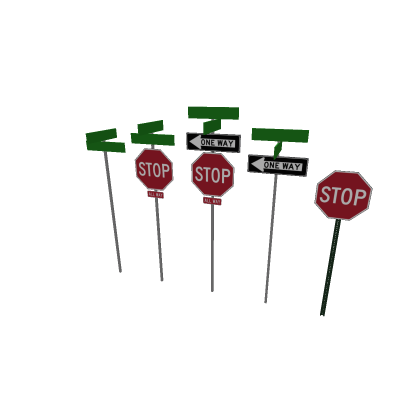 Michigan road signs Pack