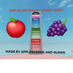 🍎 Apple's Difficulty Chart Obby