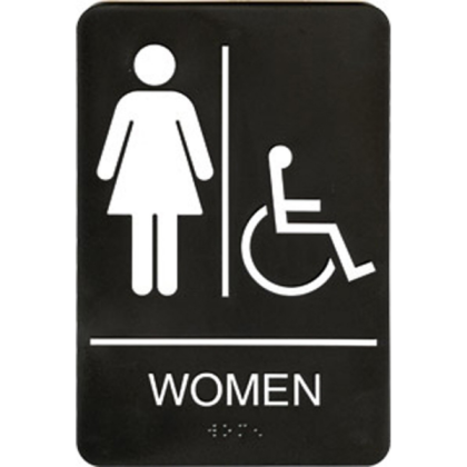Women's Bathroom Sign Roblox decal