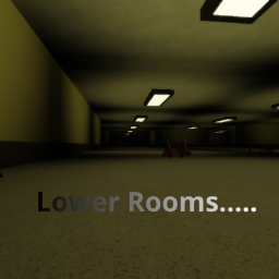 The lower rooms