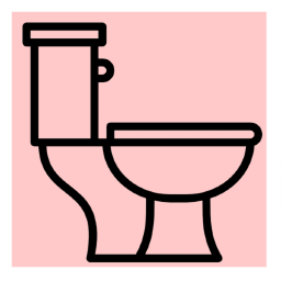 fall in a toilet and die