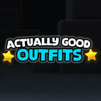 Actually Good Outfits Roblox group icon