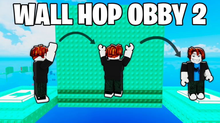 IMPOSSIBLE Wall Hop Obby 2 screenshot 2