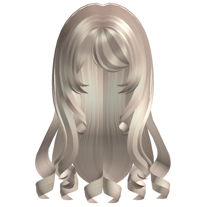 blonde long girl hair
