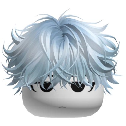Anime Moe Boy w Messy Hair (Sky Blue) | Roblox Item - Rolimon's